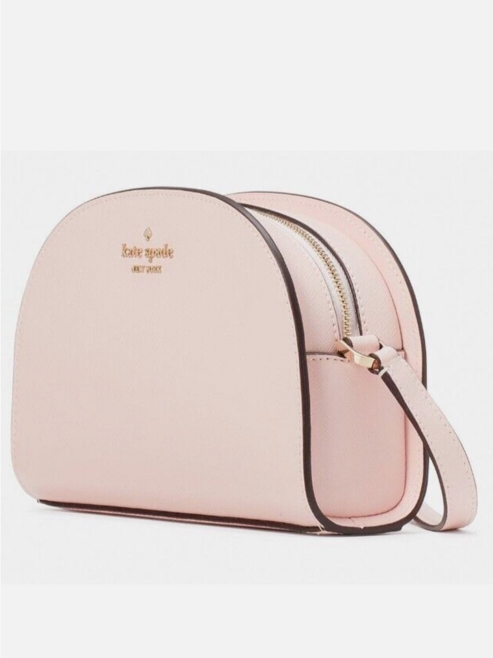kate spade Blush Pink Leather Dome Crossbody
